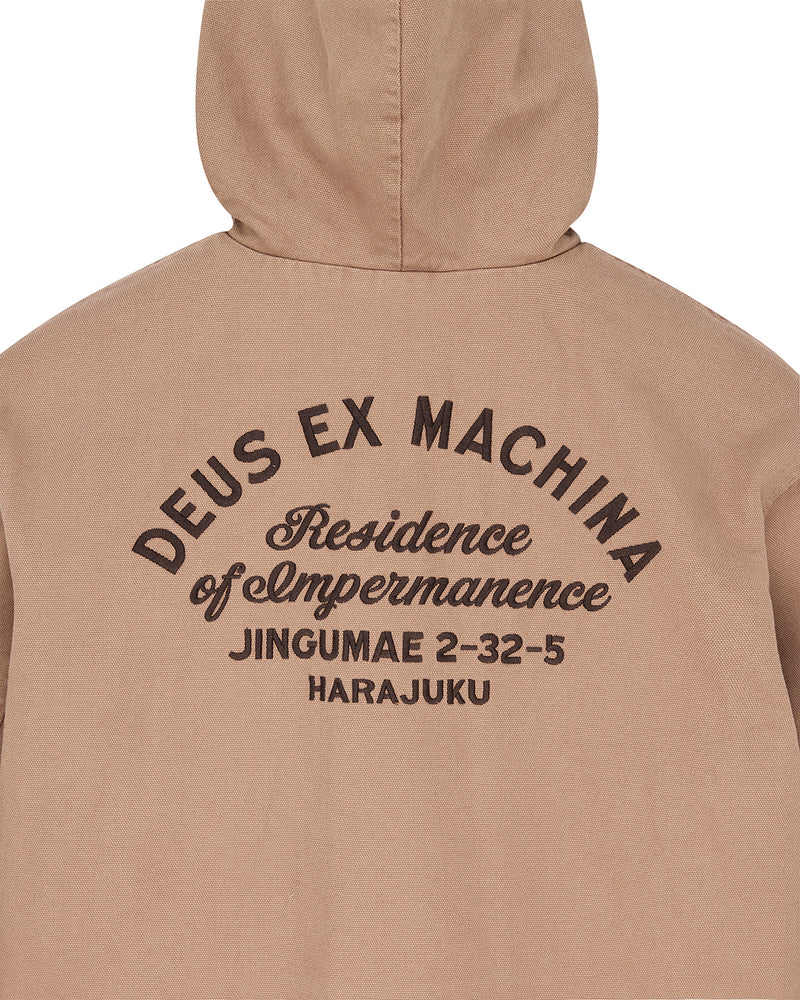 Blusão Homem Deus Ex Machina Harajuku Castanho Deus Ex Machina 
