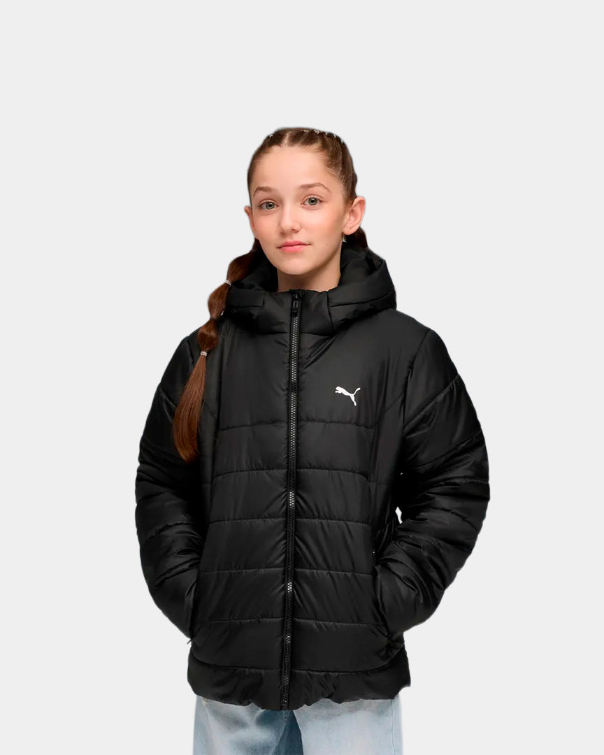 Blusão Júnior Puma Essential Preto Puma 