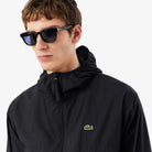 Blusão Lacoste Impermeável Dobrável Homem Preto Lacoste 
