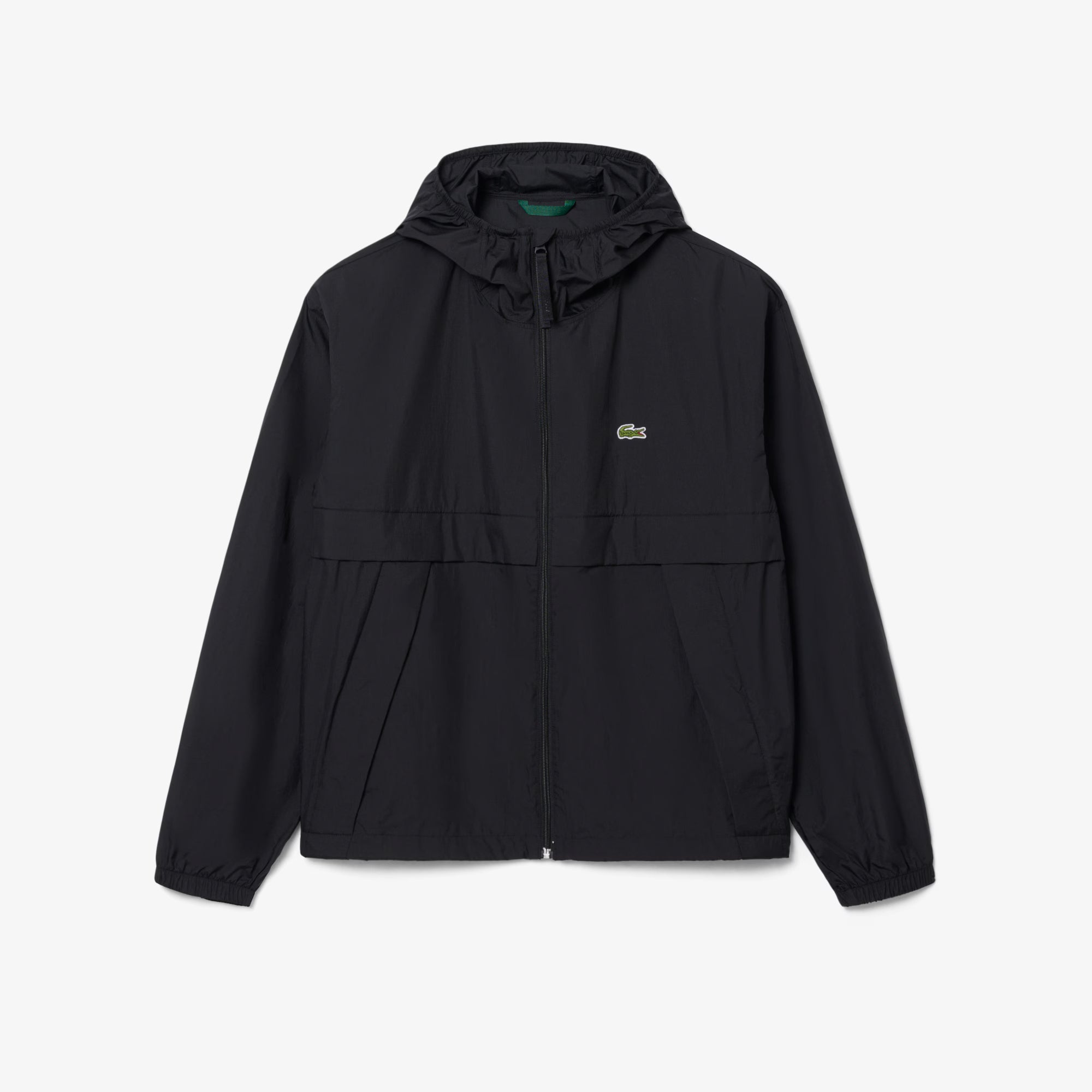 Blusão Lacoste Impermeável Dobrável Homem Preto Lacoste 