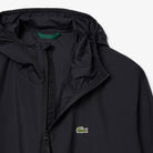 Blusão Lacoste Impermeável Dobrável Homem Preto Lacoste 