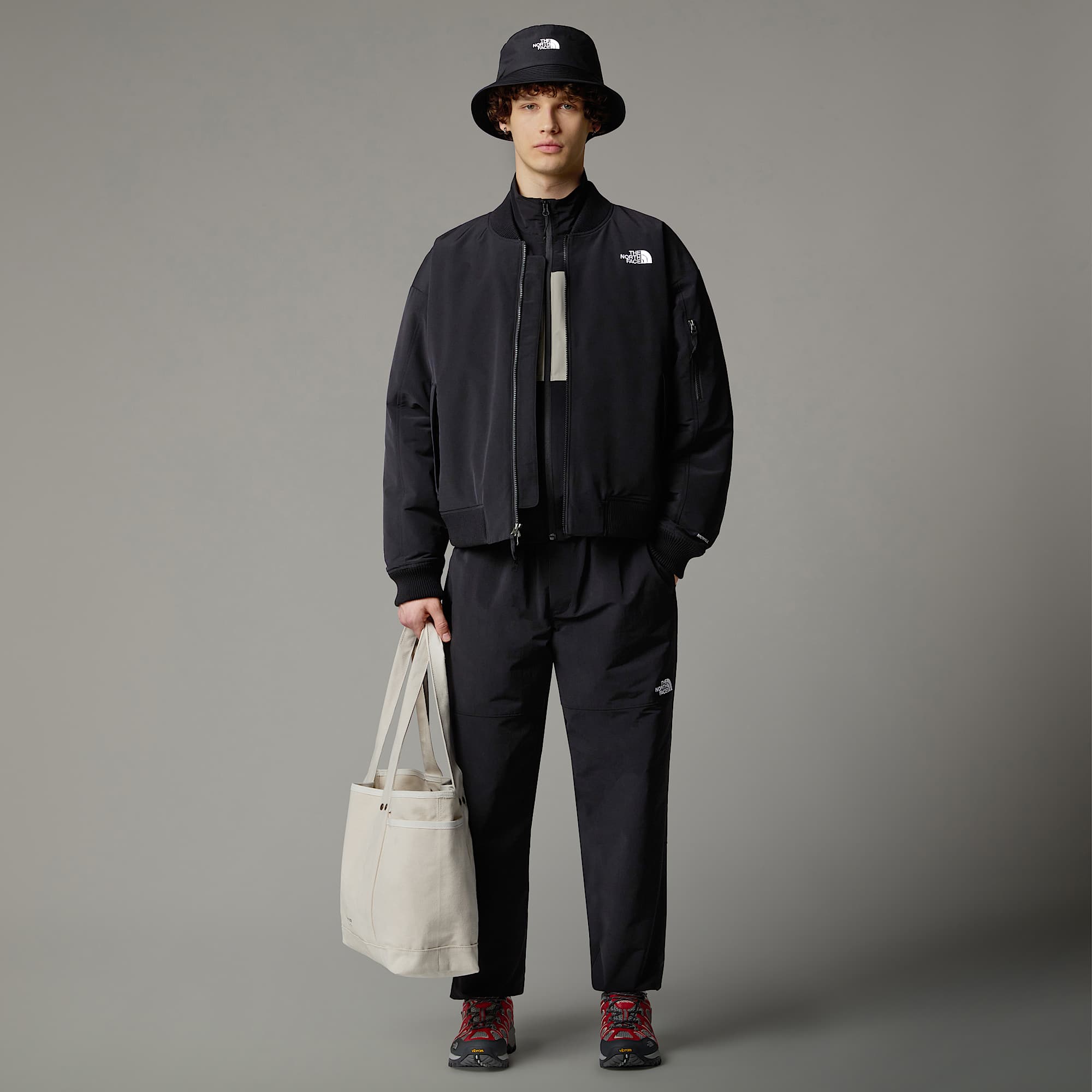 Bomber The North Face Homem Preto