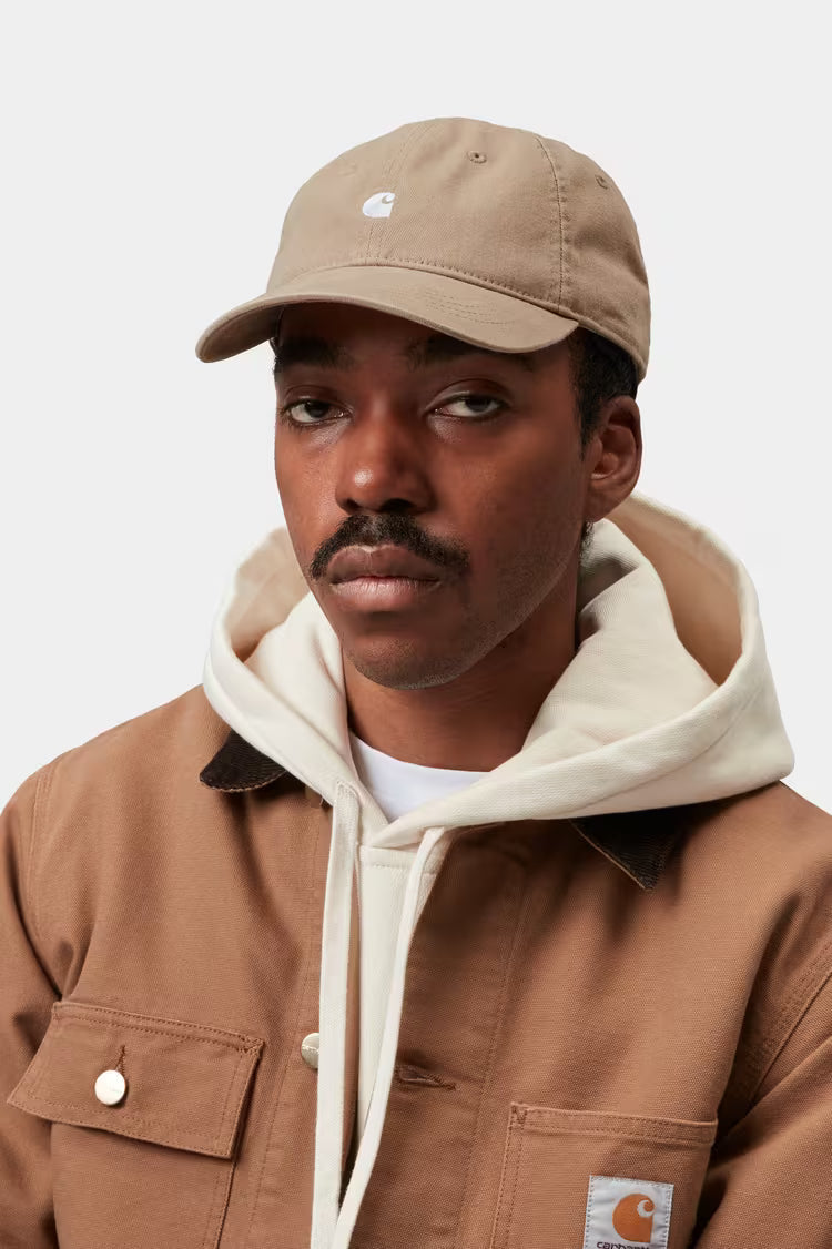 Boné Carhartt Wip Madison Logo Bege/Branco Carhartt 