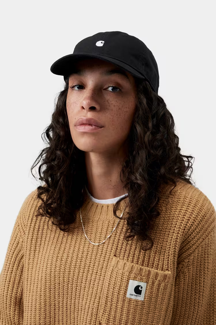 Boné Carhartt Wip Madison Logo Preto/Branco Carhartt 