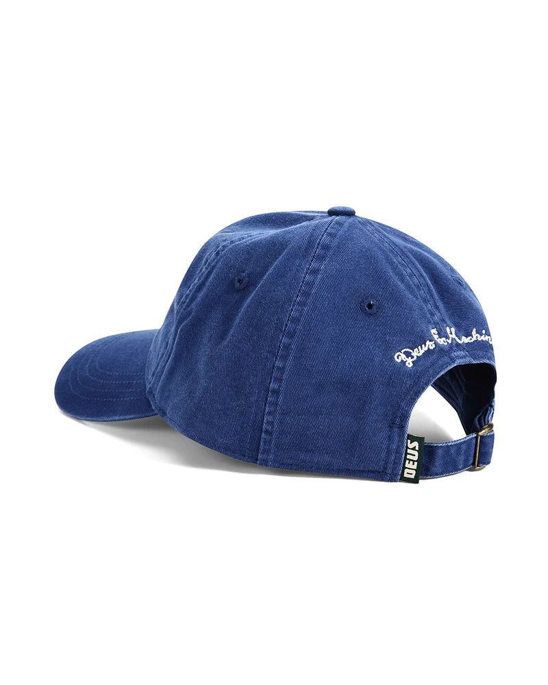 Boné Deus Ex Machina Deep Cut Dad Azul Deus Ex Machina 