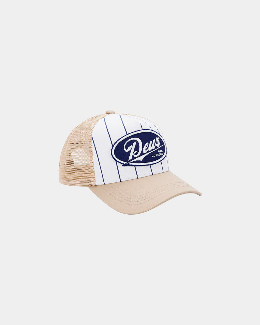 Boné Deus Ex Machine Forecourt Trucker Bege Deus Ex Machina 