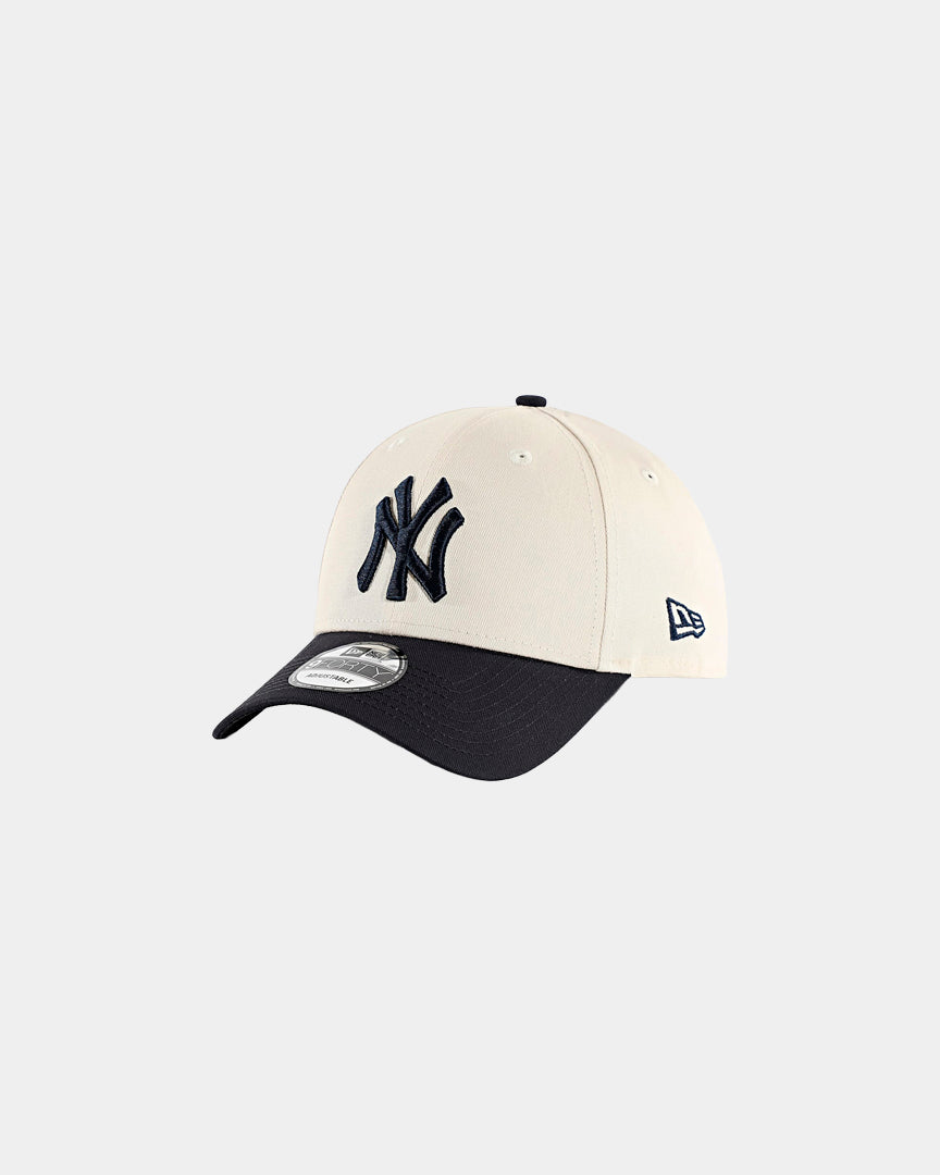Boné New Era New York Yankees Ajustável Colour Block Bege/Marinho New Era 