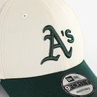 Boné New Era Oakland Athletics Ajustável Colour Block Bege/Verde New Era 