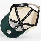 Boné New Era Oakland Athletics Ajustável Colour Block Bege/Verde New Era 
