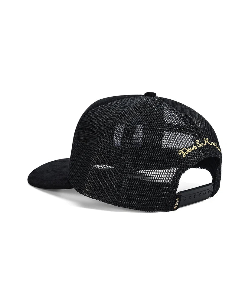 Boné Trucker Deus Ex Machina Marsden Preto Deus Ex Machina 