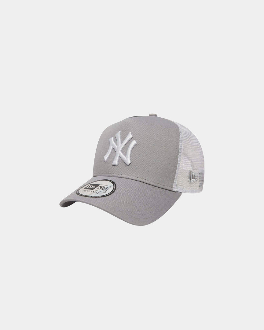 Boné Trucker New Era New York Yankees Cinza/Branco New Era 