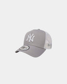 Boné Trucker New Era New York Yankees Cinza/Branco New Era 