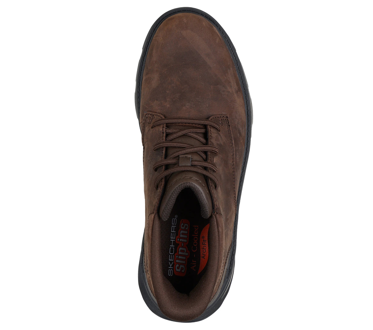 Bota Homem Skechers Slip-ins Relaxed - Arch Fit Garza Castanha Skechers 