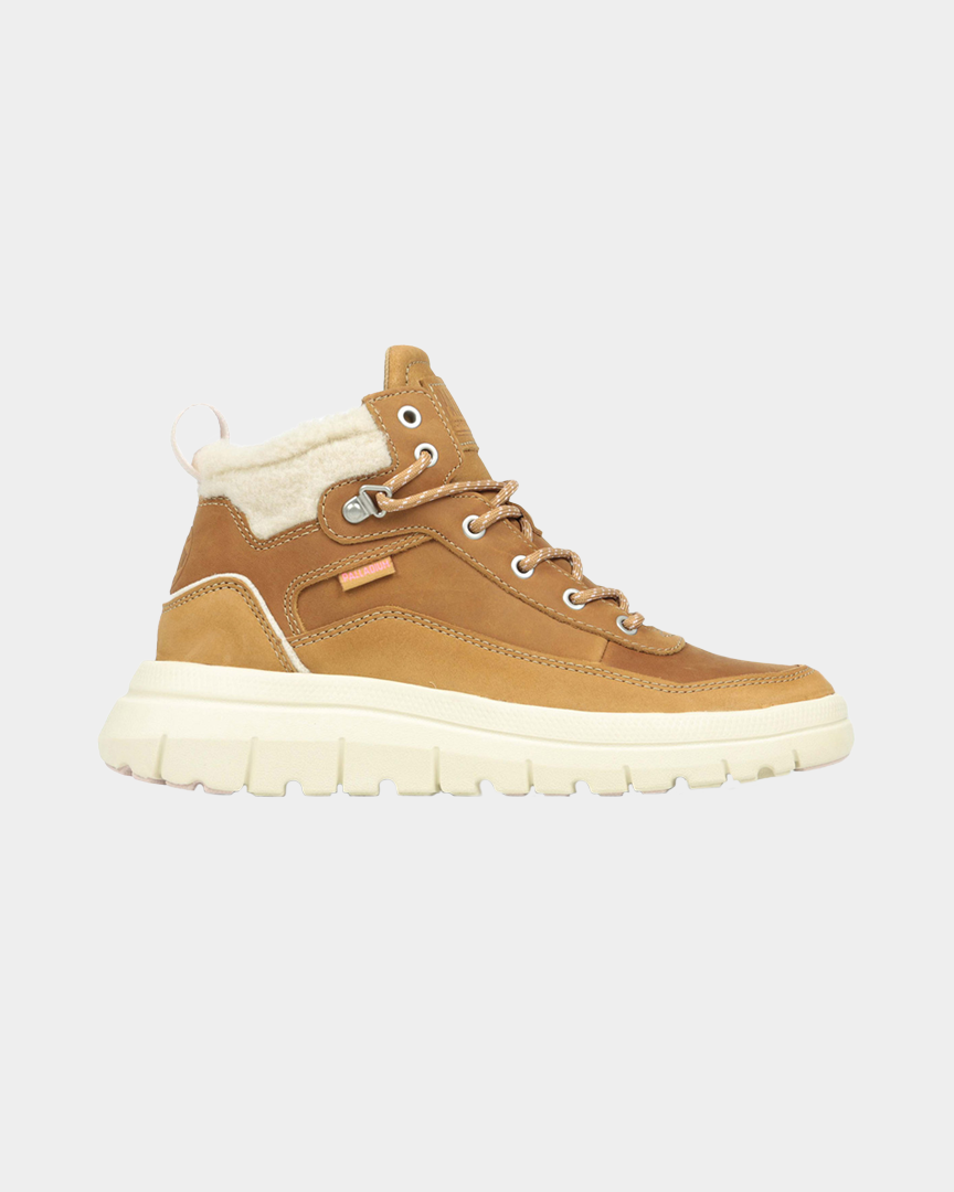 Bota Palladium Pallaflex Mulher Castanha