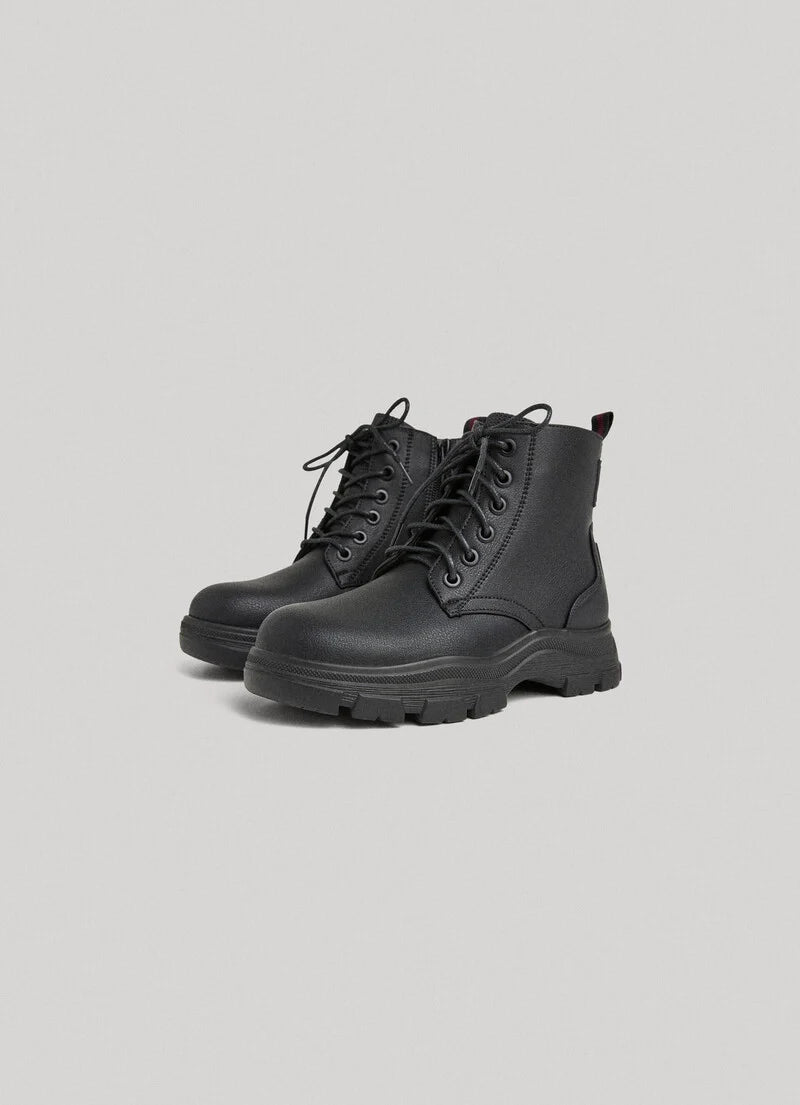 Botas Pepe Jeans Track Boot J Pretas