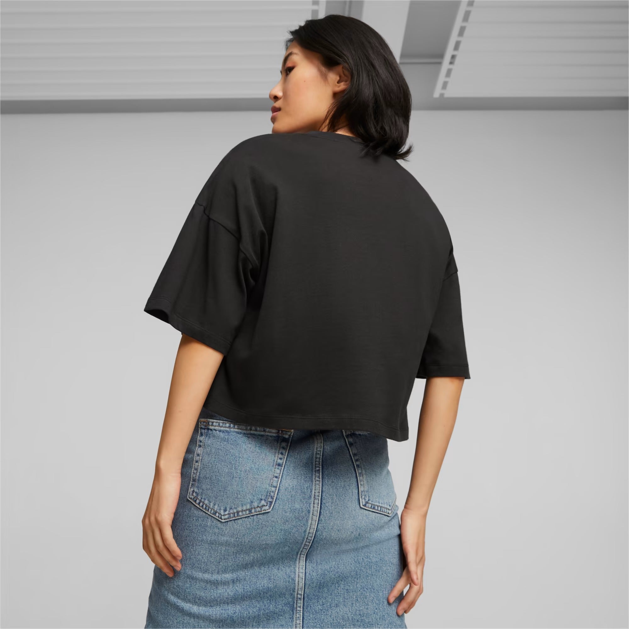 Puma T-shirt Classic Oversized Preta Puma