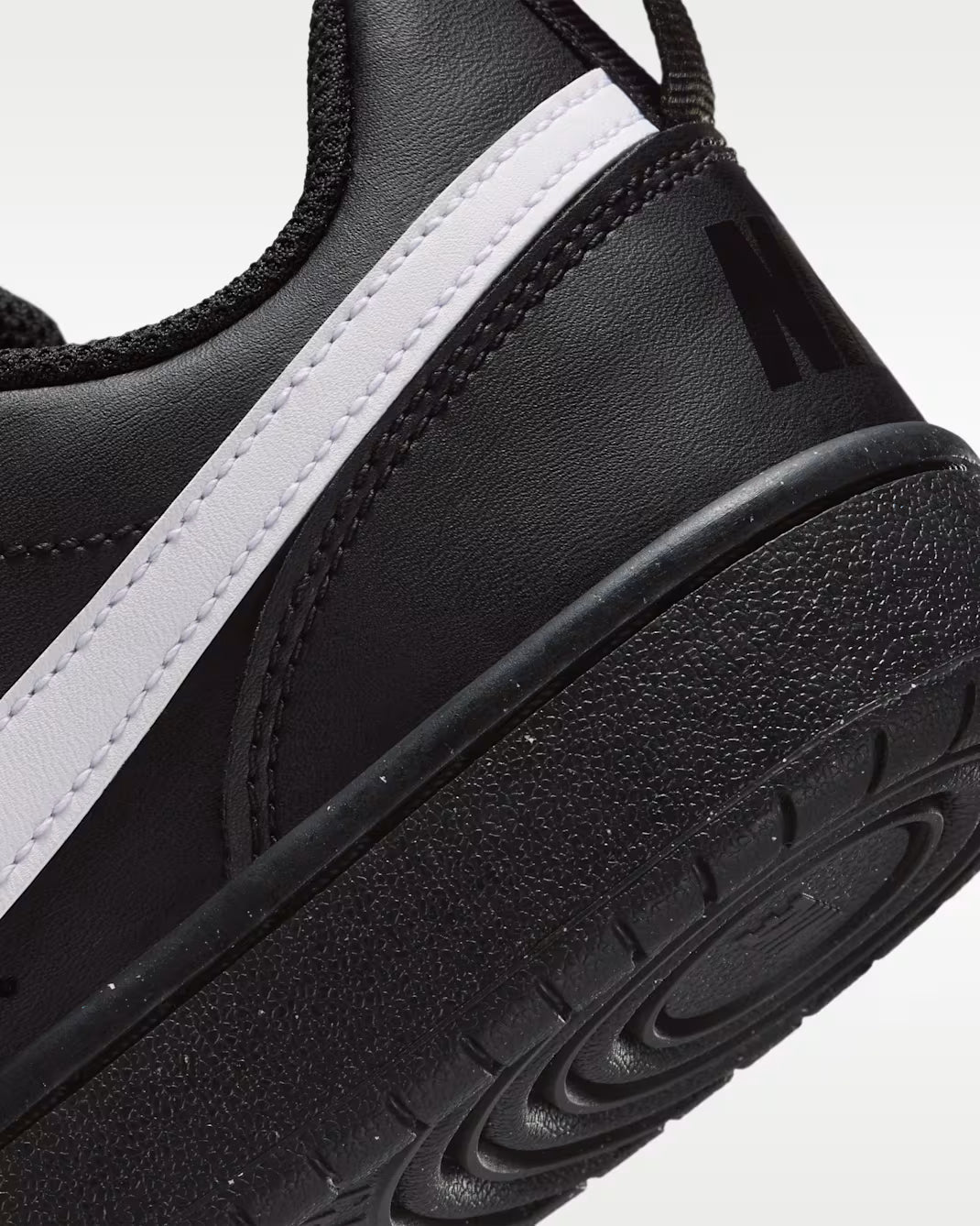 Sapatilhas Nike Court Borough Low Recraft Preto/Branco Nike 