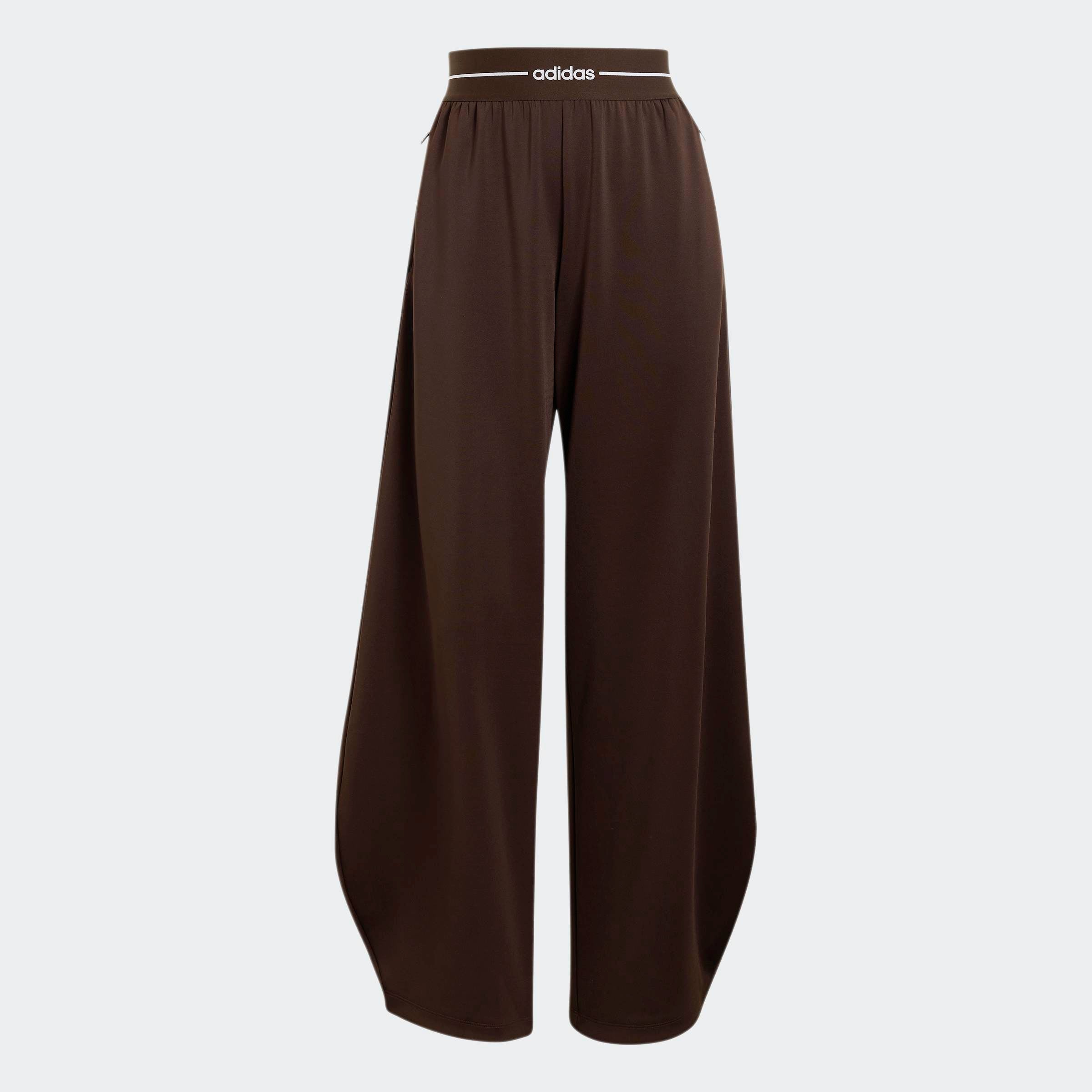 Calças Adidas Mulher Barrel Castanho Adidas 