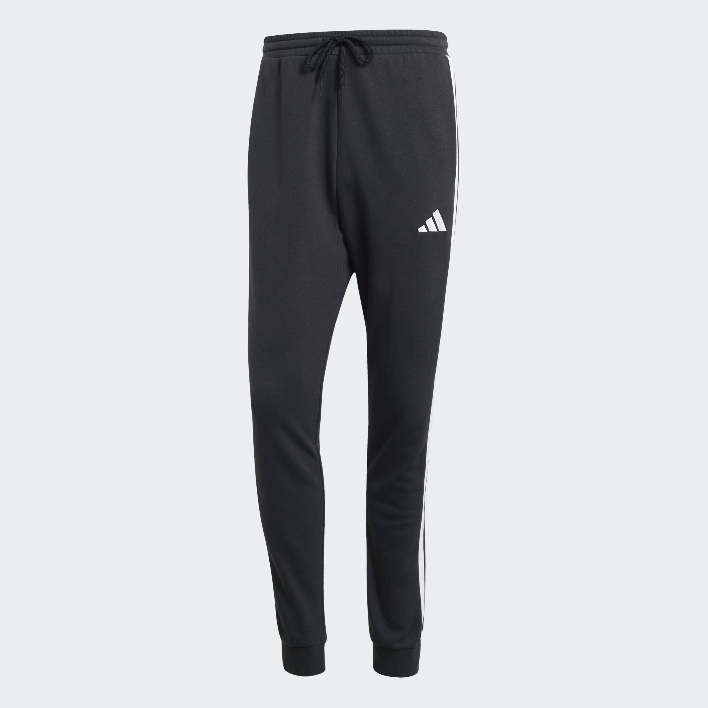 Calças Homem Adidas 3S Preto/Branco Adidas 