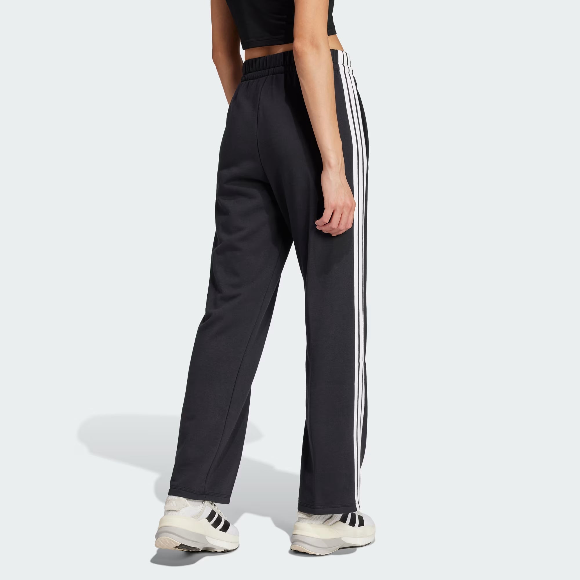 Calças Mulher Adidas 3S Preto/Branco Adidas 