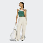 Calças Mulher Adidas Seasonal Colourpop Bege/Verde Adidas 