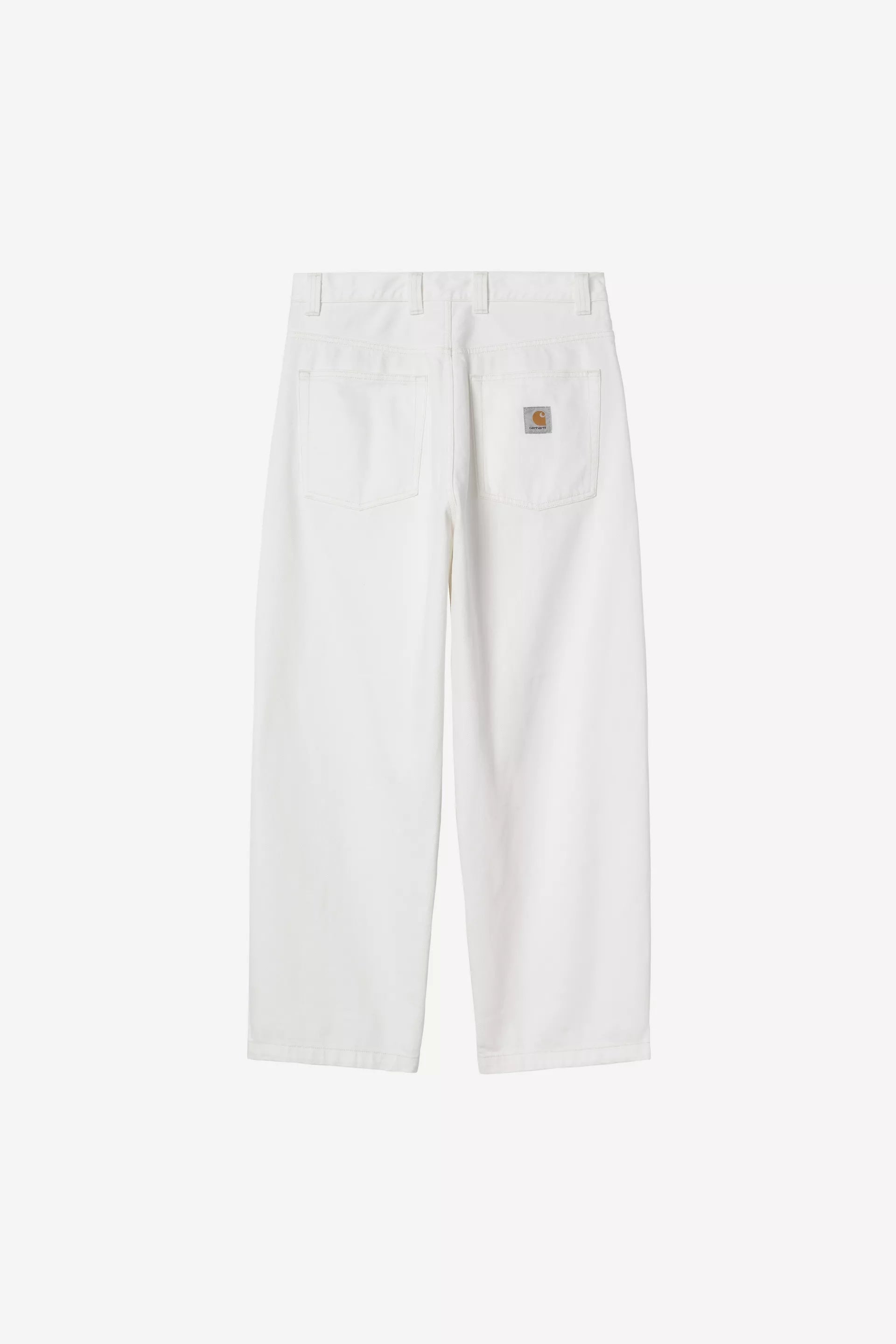 Calças de Ganga Homem Carhartt WIP Brandon Brancas Carhartt 