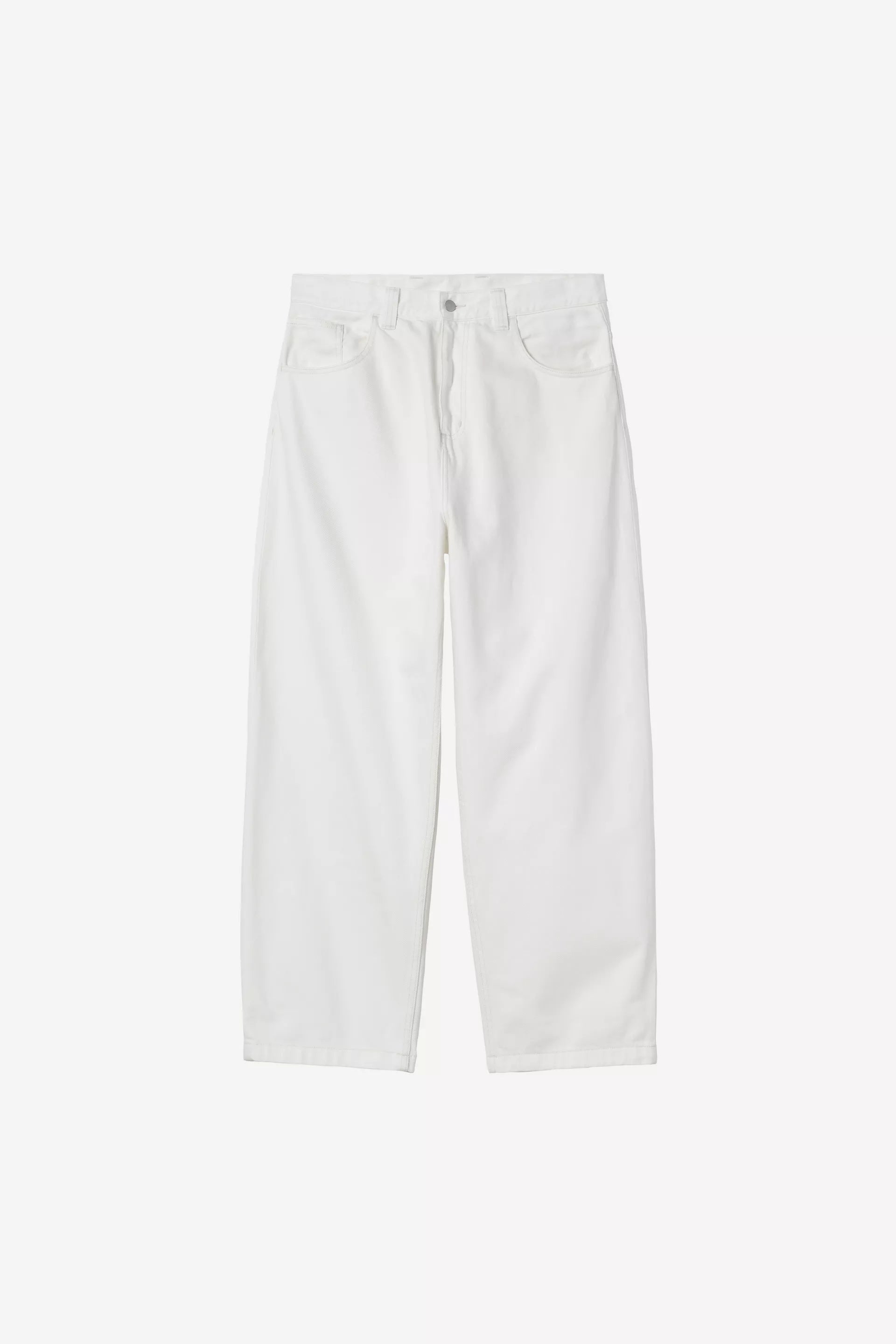 Calças de Ganga Homem Carhartt WIP Brandon Brancas Carhartt 