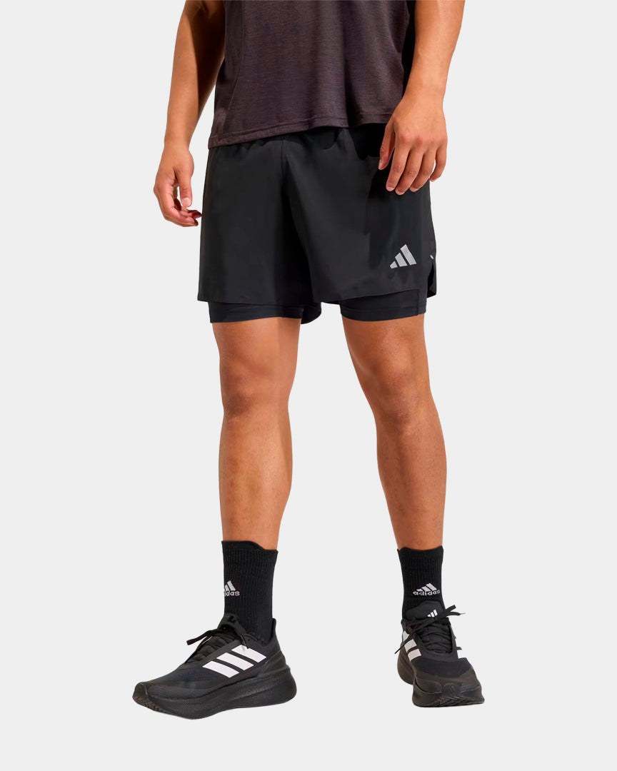 Calções 2 em 1 Homem Adidas Adi365 Running Pretos Adidas 