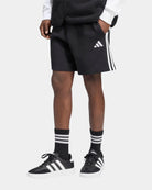 Calções Homem Adidas French Terry 3S Preto/Branco Adidas 