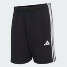 Calções Homem Adidas French Terry 3S Preto/Branco Adidas 
