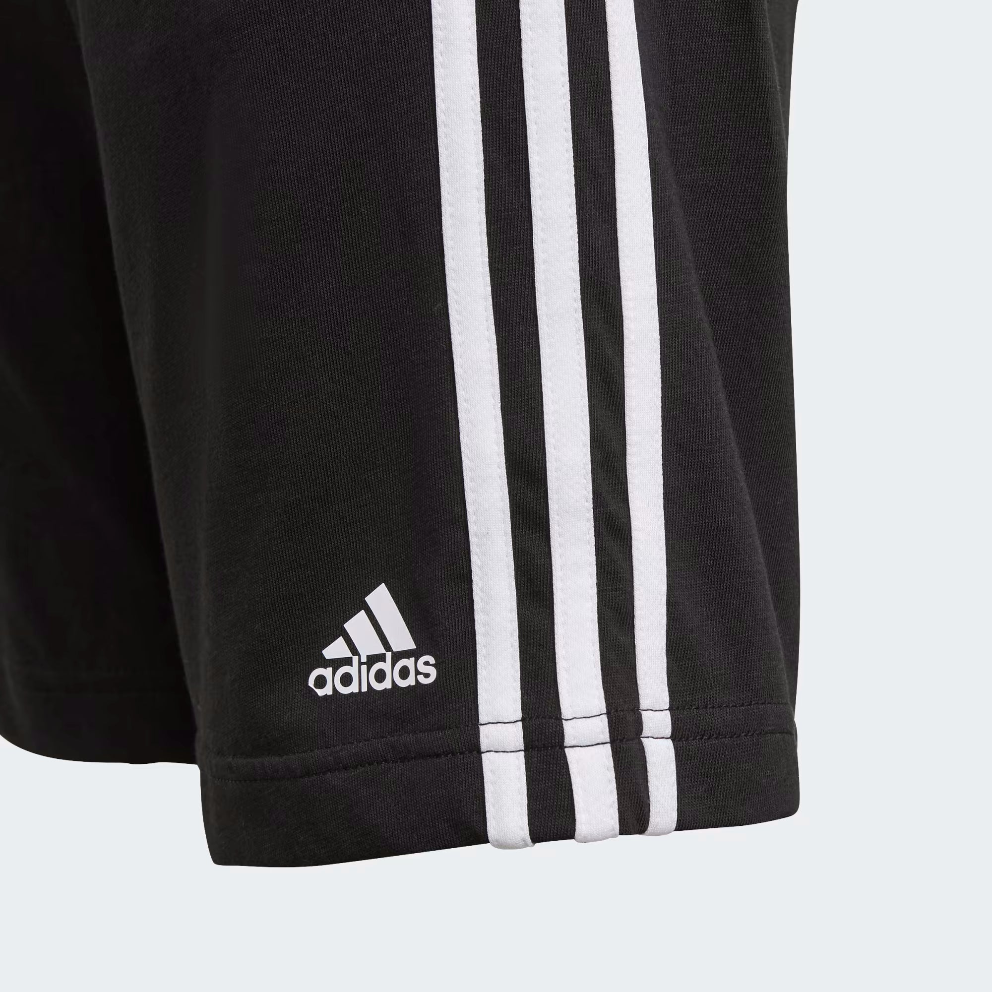Calções Júnior Adidas 3S Preto/Branco Adidas 