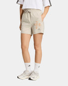 Calções Mulher Adidas Essentials 3S Bege Adidas 