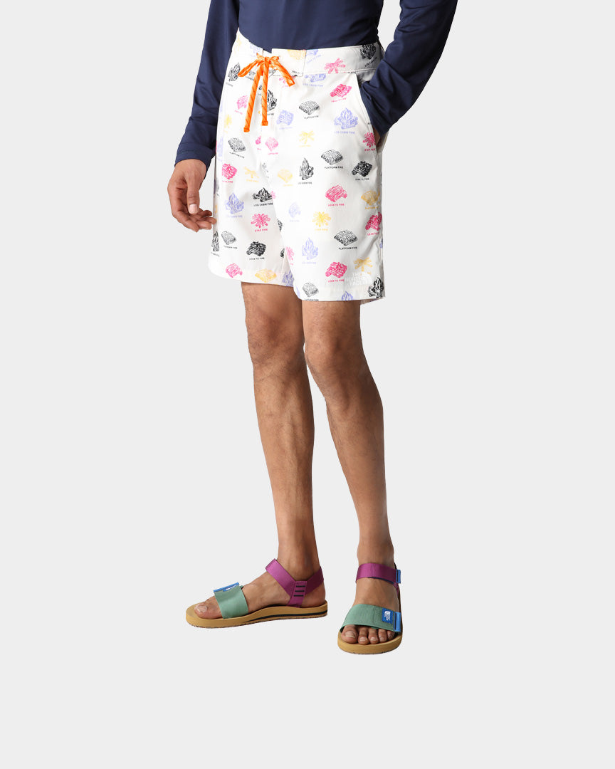 Calções de Banho The North Face Antirrasgões Class V Homem Branco