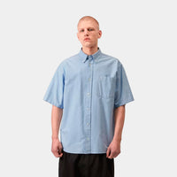 Camisa Homem Carhartt WIP Braxton Azul