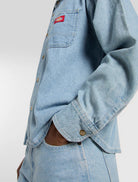 Camisa Dickies Ganga Leve Mulher Azul Dickies 