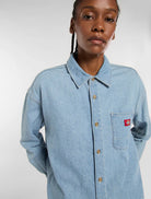 Camisa Dickies Ganga Leve Mulher Azul Dickies 