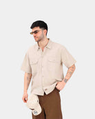 Camisa Homem Dickies 247 Work Bege Dickies 