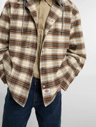 Camisa Homem Dickies Eustis Bege/Castanho Dickies 