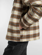 Camisa Homem Dickies Eustis Bege/Castanho Dickies 