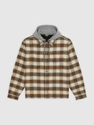 Camisa Homem Dickies Eustis Bege/Castanho Dickies 