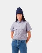 Camisa Mulher Dickies Work Cropped Cinza Dickies 