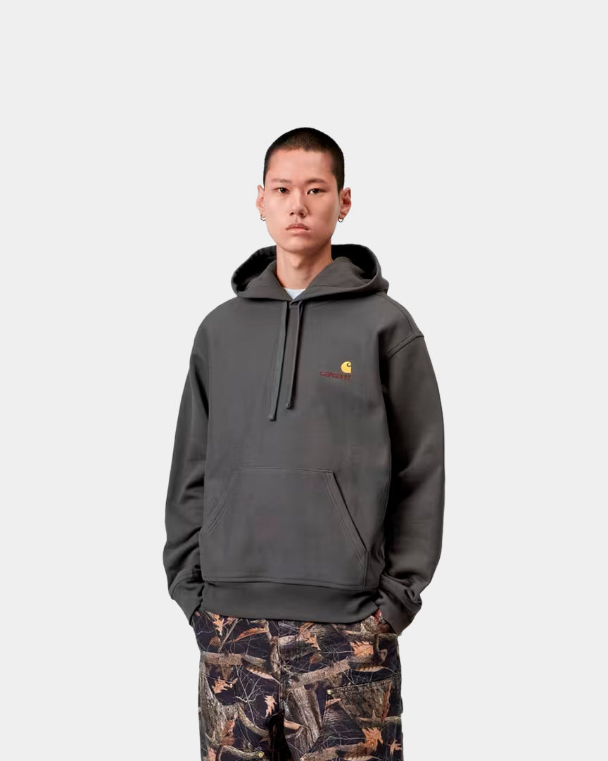 Camisola Homem Carhartt WIP  American Script Cinza Carhartt 