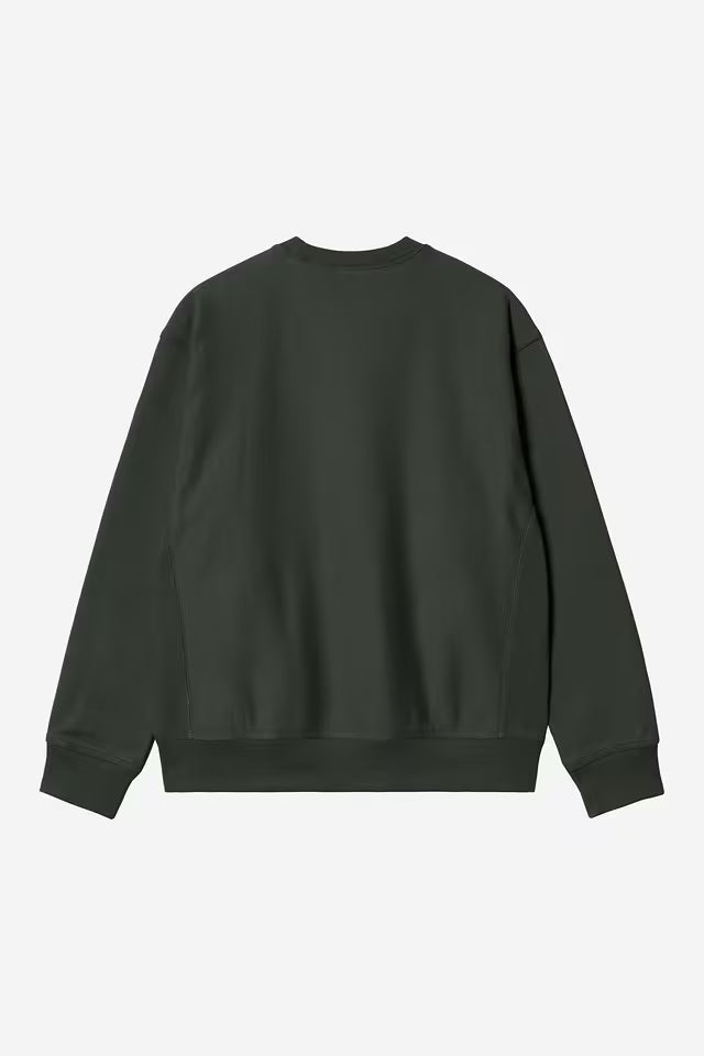 Camisola Homem Carhartt WIP American Script Verde Carhartt 