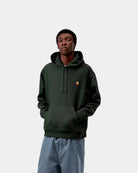 Camisola Homem Carhartt WIP  American Script Verde Escuro Carhartt 