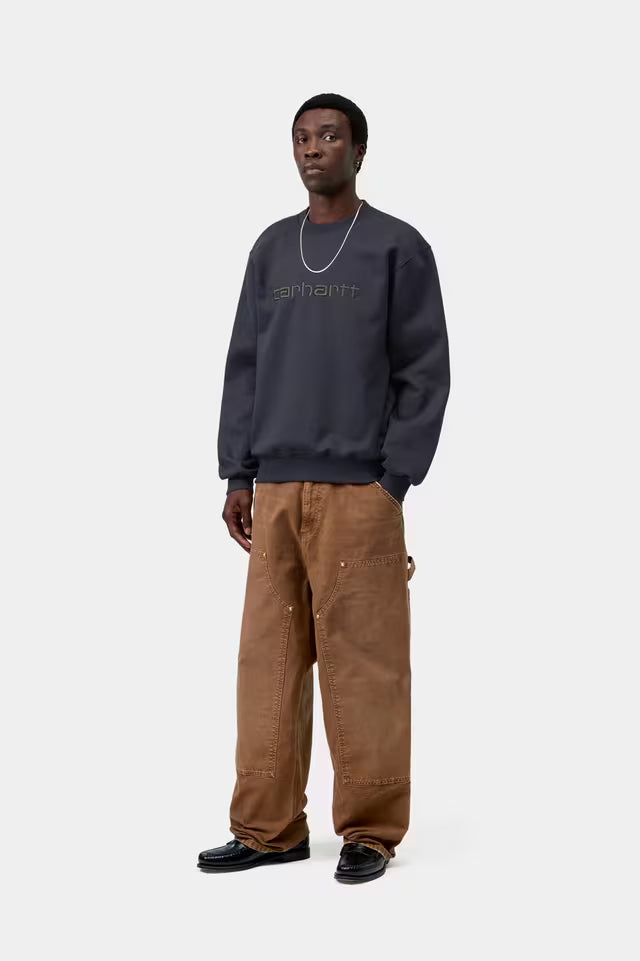 Camisola Homem Carhartt WIP Azul Marinho/Verde Carhartt 