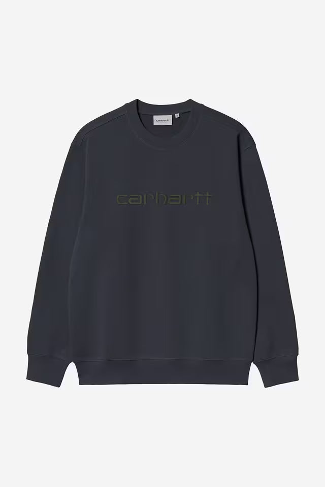 Camisola Homem Carhartt WIP Azul Marinho/Verde Carhartt 