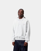Camisola Homem Carhartt WIP Label Polo Cinza Carhartt 