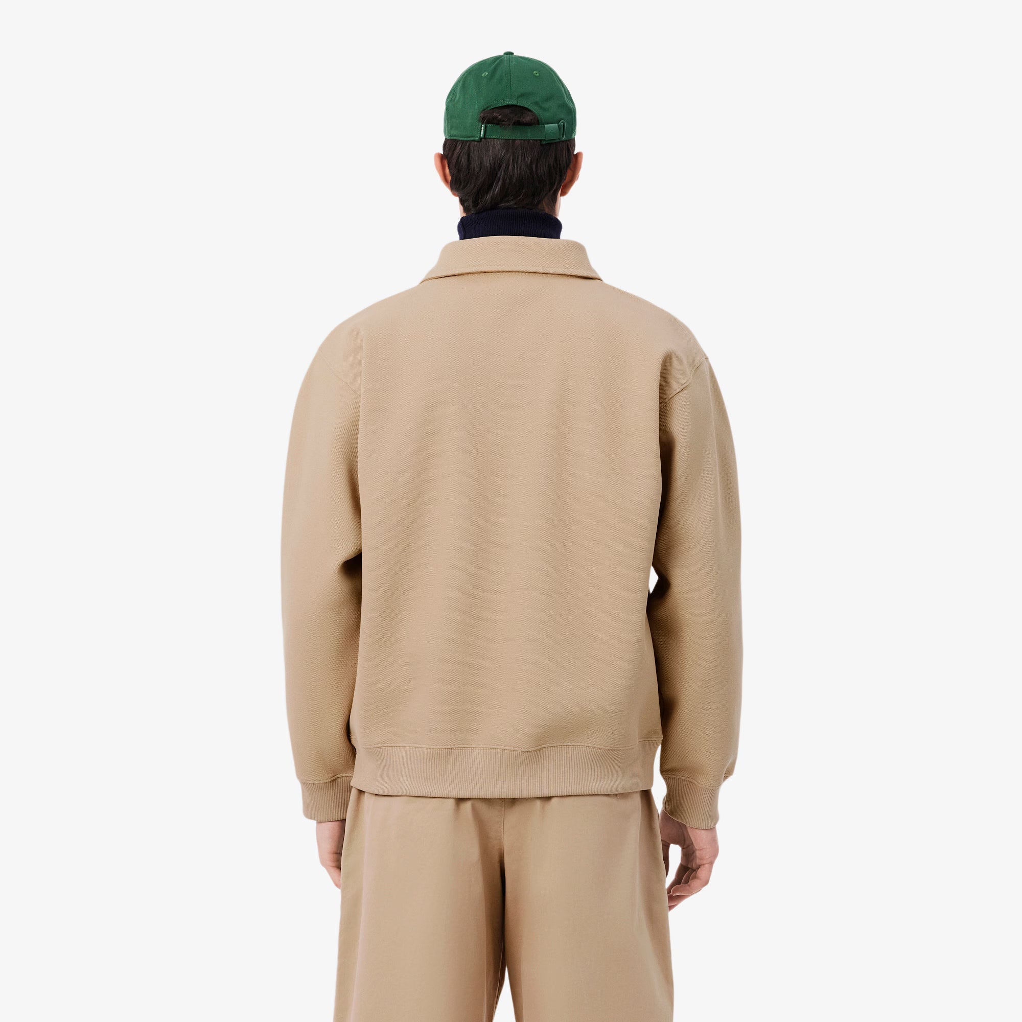 Camisola Homem Lacoste Piqué Polo Bege Lacoste 