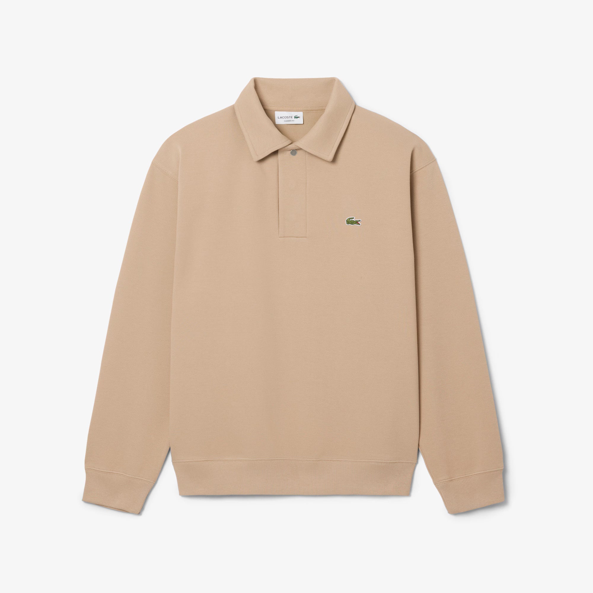 Camisola Homem Lacoste Piqué Polo Bege Lacoste 