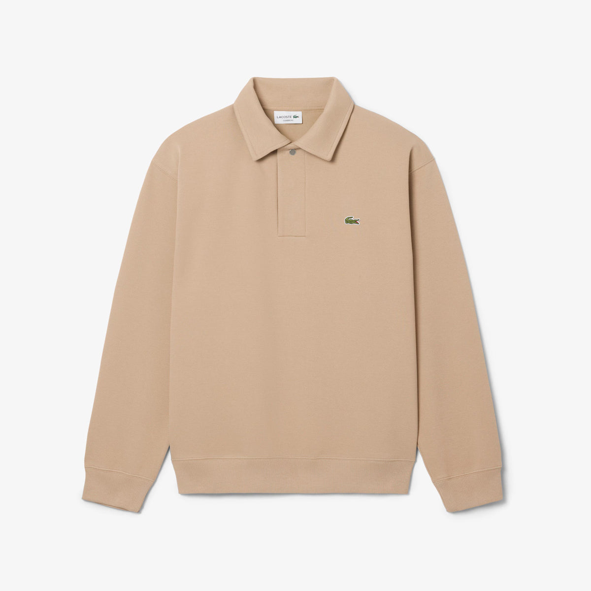 Camisola Homem Lacoste Piqué Polo Bege Lacoste 